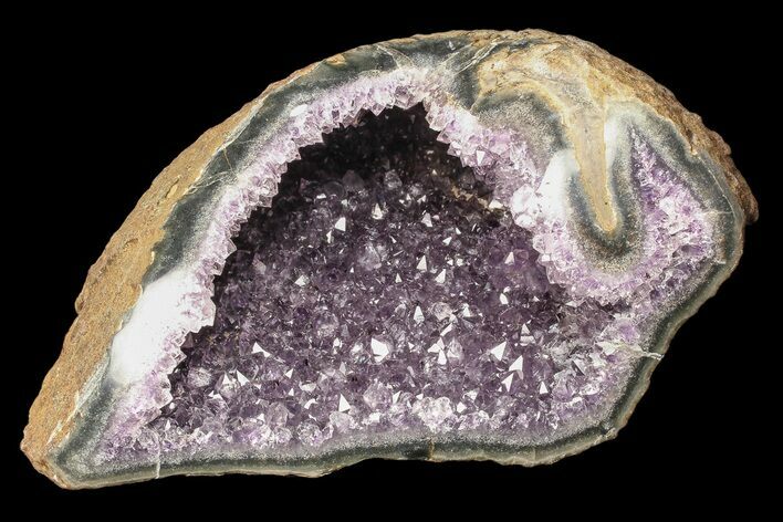 Purple Amethyst Geode - Uruguay #87413